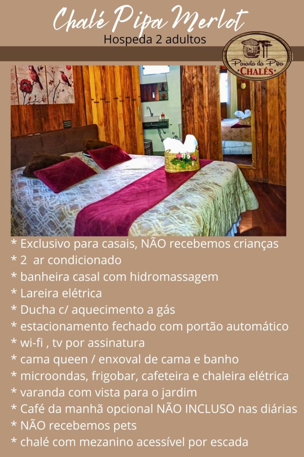 Chale Tematico Em Pipa De Vinho - Parada Da Pipa Chales Canela Kamer foto